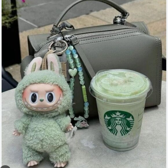 NIB BRAND NEW LABUBU MACARON - GREEN GRAPE - From POPMART! - Picture 7 of 7